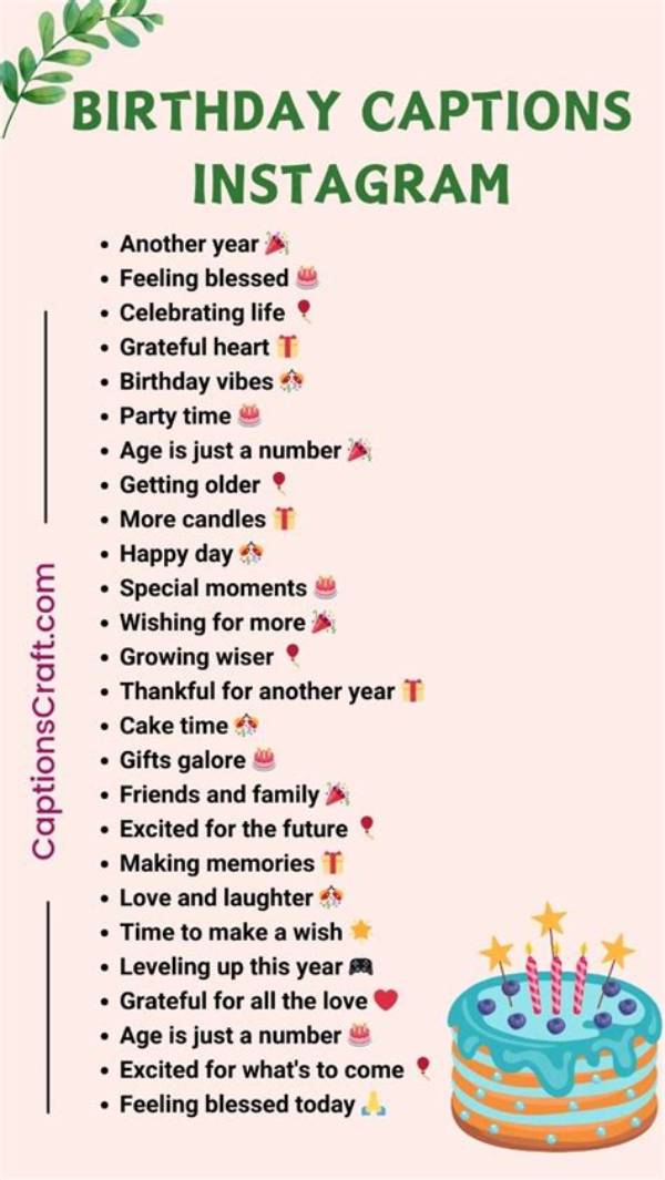 Unforgettable Birthday Celebration Captions with Friends