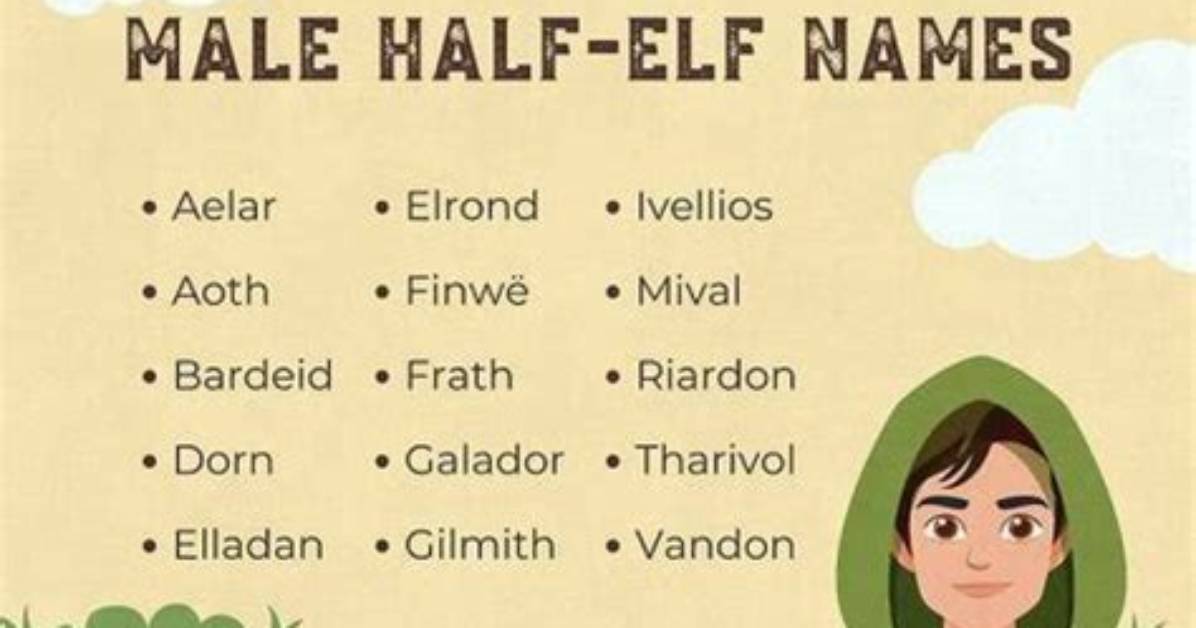 Unique and Enchanting Dnd Half Elf Names