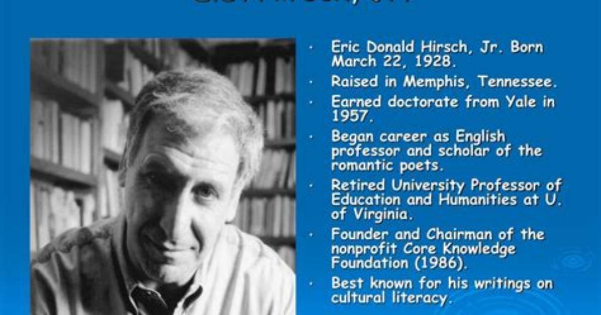 Unlocking Insights with E. D. Hirsch