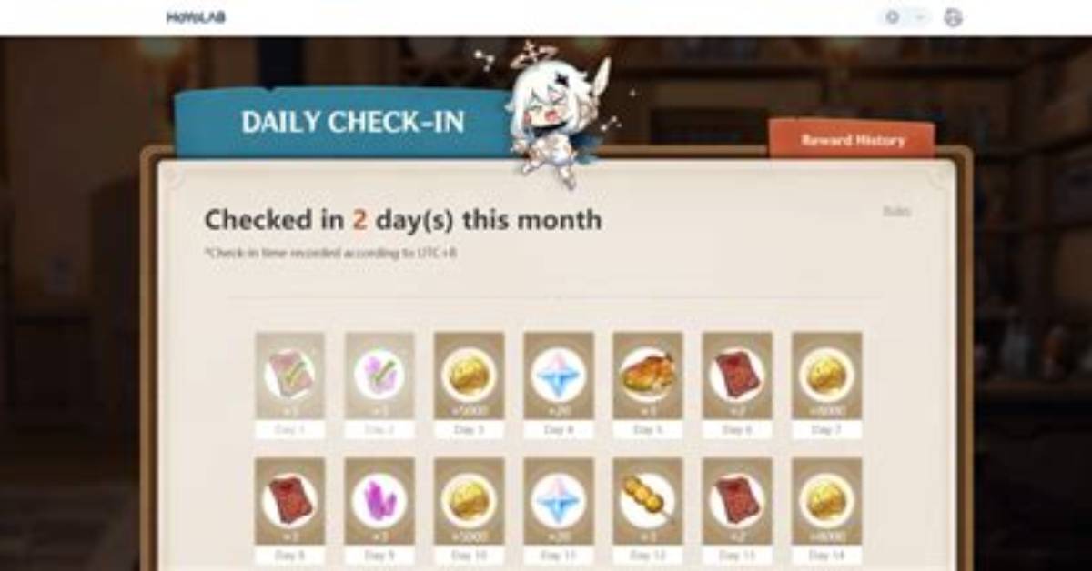 Unlocking Rewards: the Genshin Impact Daily Check-in Experience