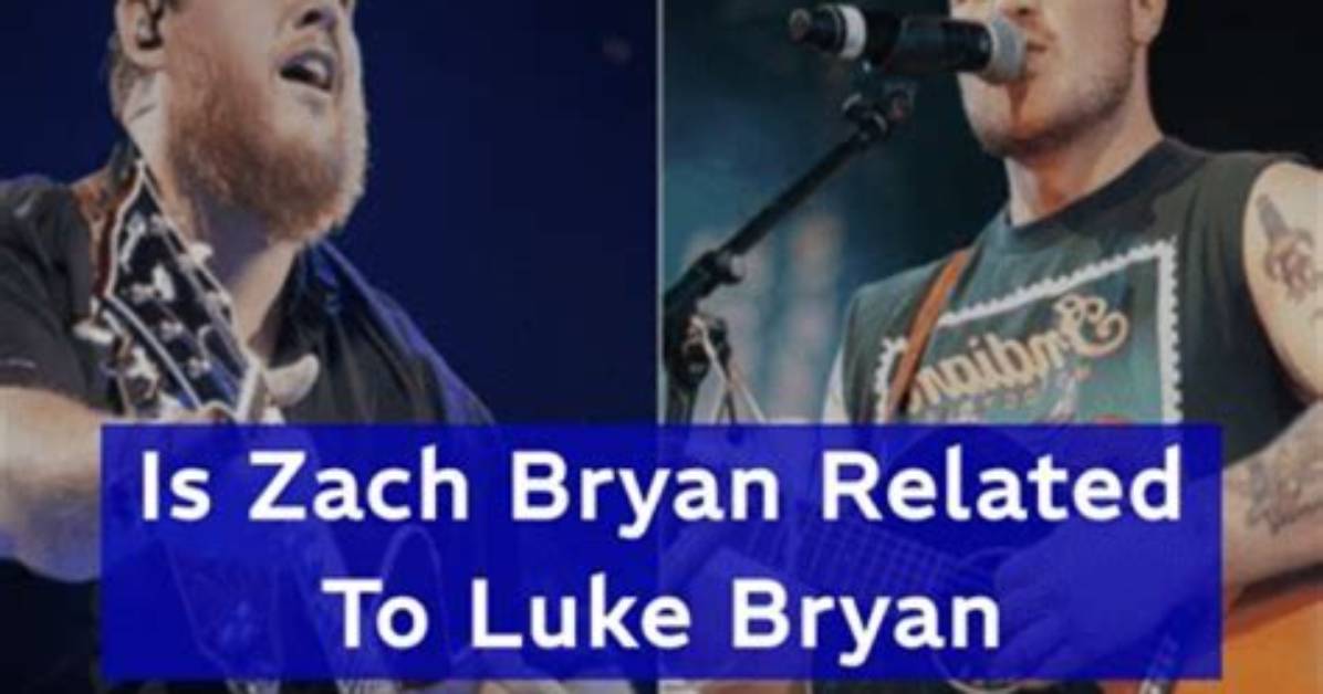 Unraveling the Connection: Is Zach Bryan Related to Luke Bryan?