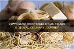 Unraveling the Culinary World with Noodles. Magazine