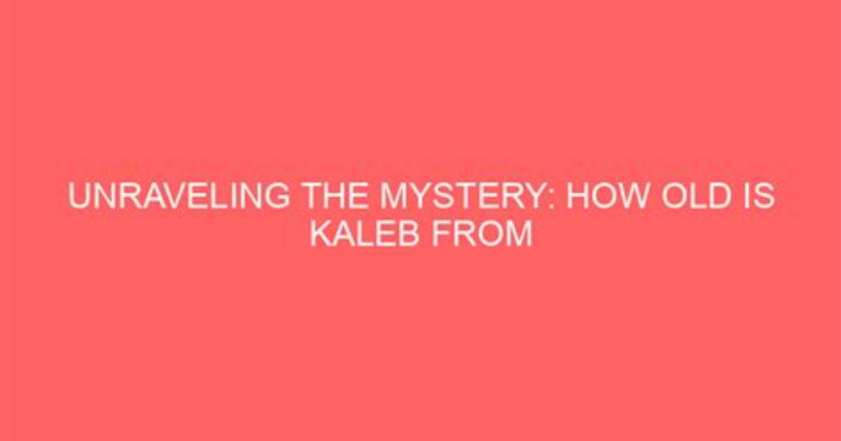 Unraveling the Mystery: How Old Is Kash in Shameless Season 1?