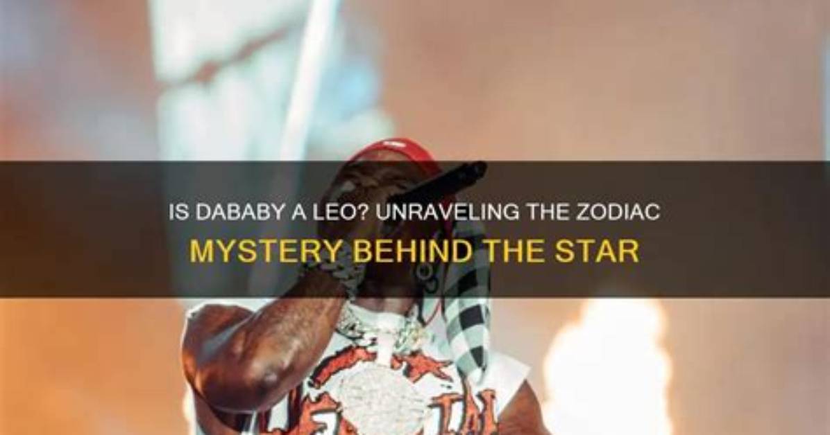 Unraveling the Mystery of Dababy: the Rise of a Hip-Hop Sensation