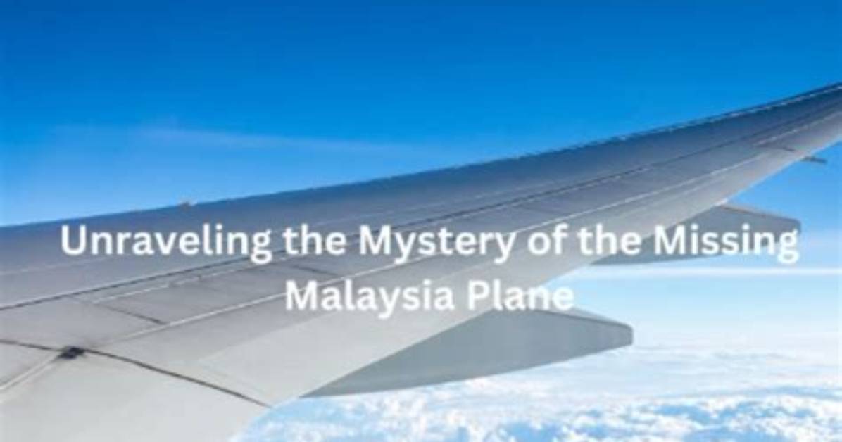 Unraveling the Mystery: the Discovery of Flight Mh370 in the Cambodian Jungle