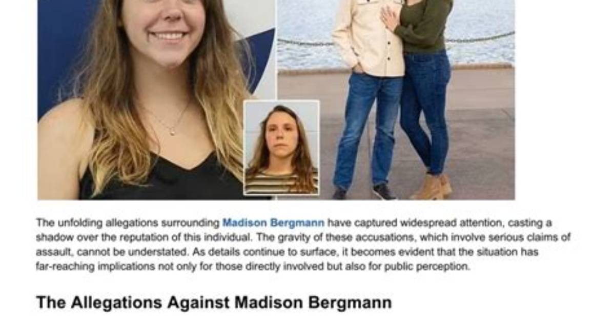 Unveiling Madison Bergmann: a Journey Through Passion and Creativity