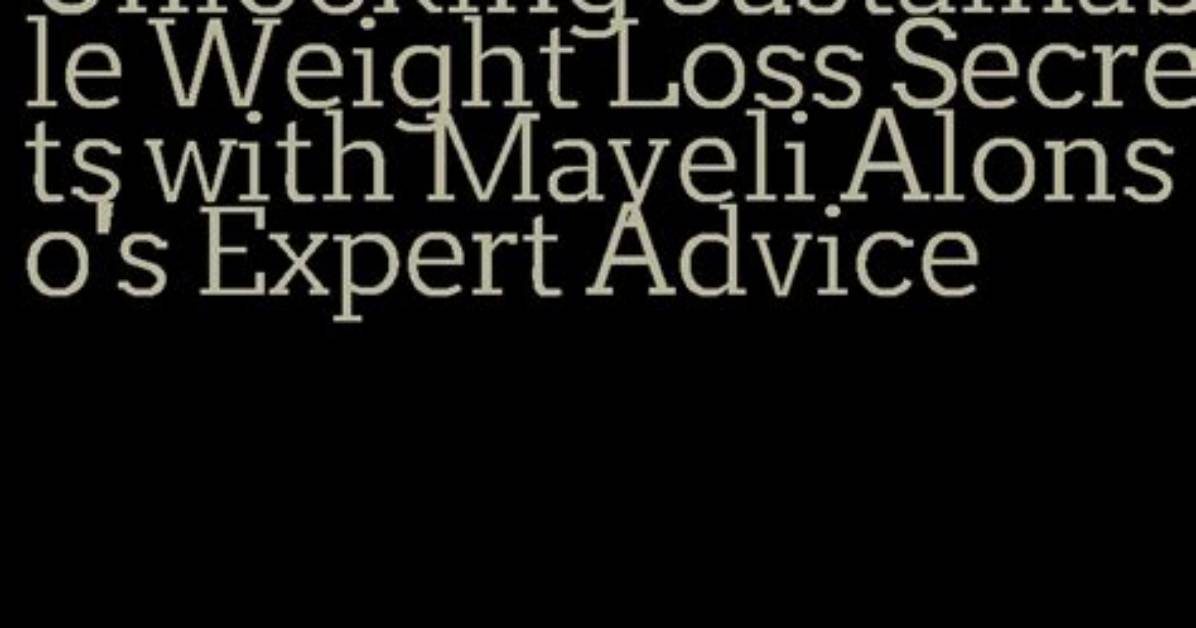 Unveiling Mayeli Alonso's Age: Unlocking Secrets and Insights