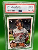 Unveiling the 2023 Gunnar Henderson Rookie Card: a Collector's Dream