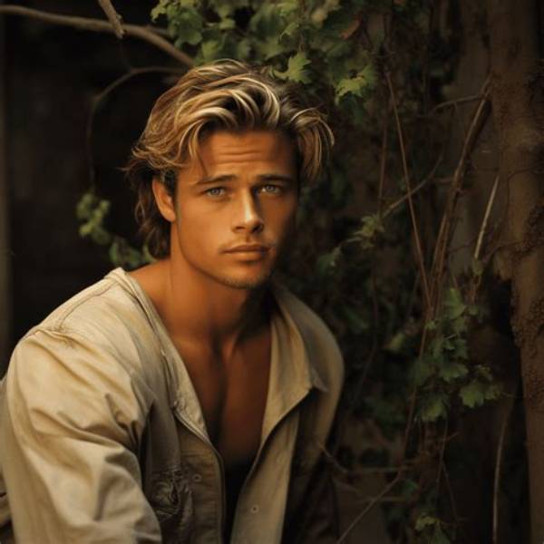 Unveiling the Charisma of Brad Pitt Young