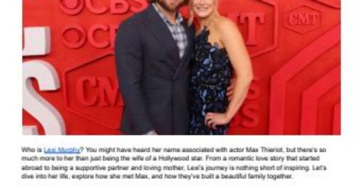 Unveiling the Dynamics of Max Thieriot's Enduring Marriage