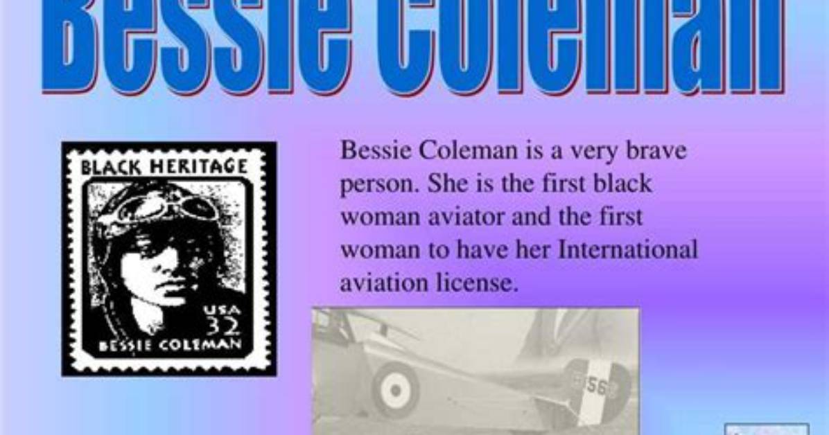 Unveiling the Extraordinary Journey of Bessie Baine Smith: a Trailblazing Aviator