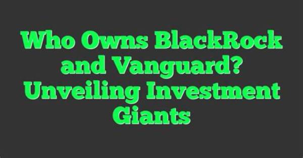 Unveiling the Giants: Who Owns Blackrock?