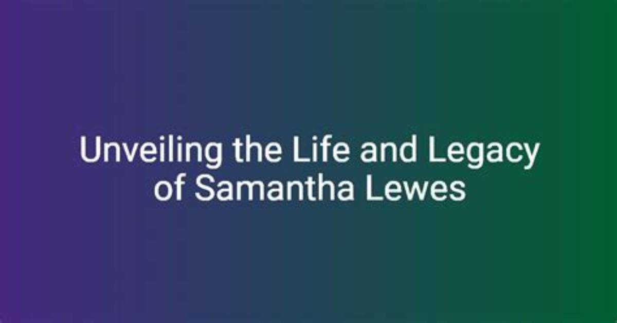 Unveiling the Life and Legacy of Sam Haughan