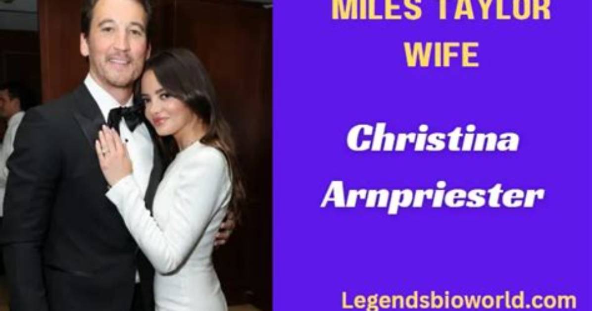 Unveiling the Life of Miles Taylor's Wife: a Journey Beyond the Spotlight