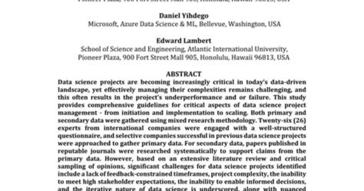 Unveiling the Secrets of Data Management: Discoveries from Morgan Eudy