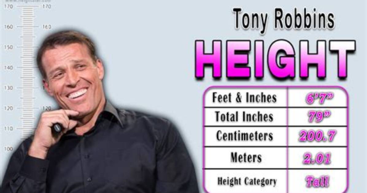 Unveiling Tony Robbins' Height: Secrets and Surprises Revealed