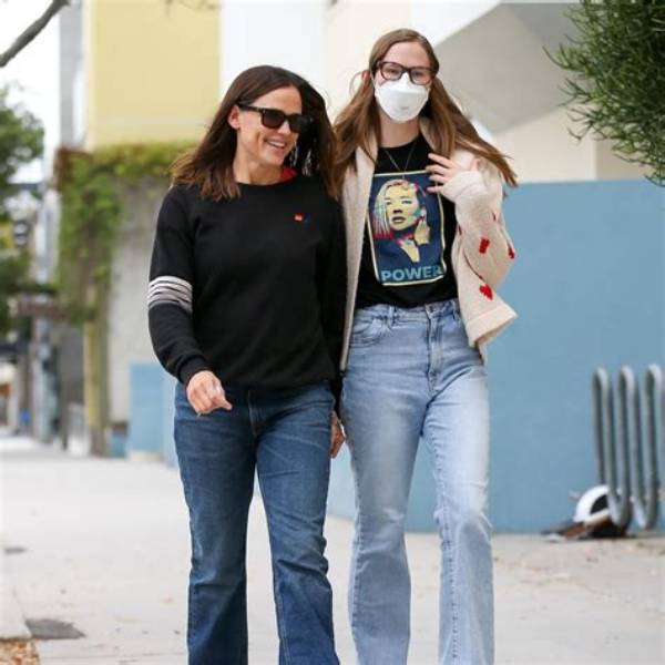 Violet Affleck: Embracing Safety and Style with a Mask
