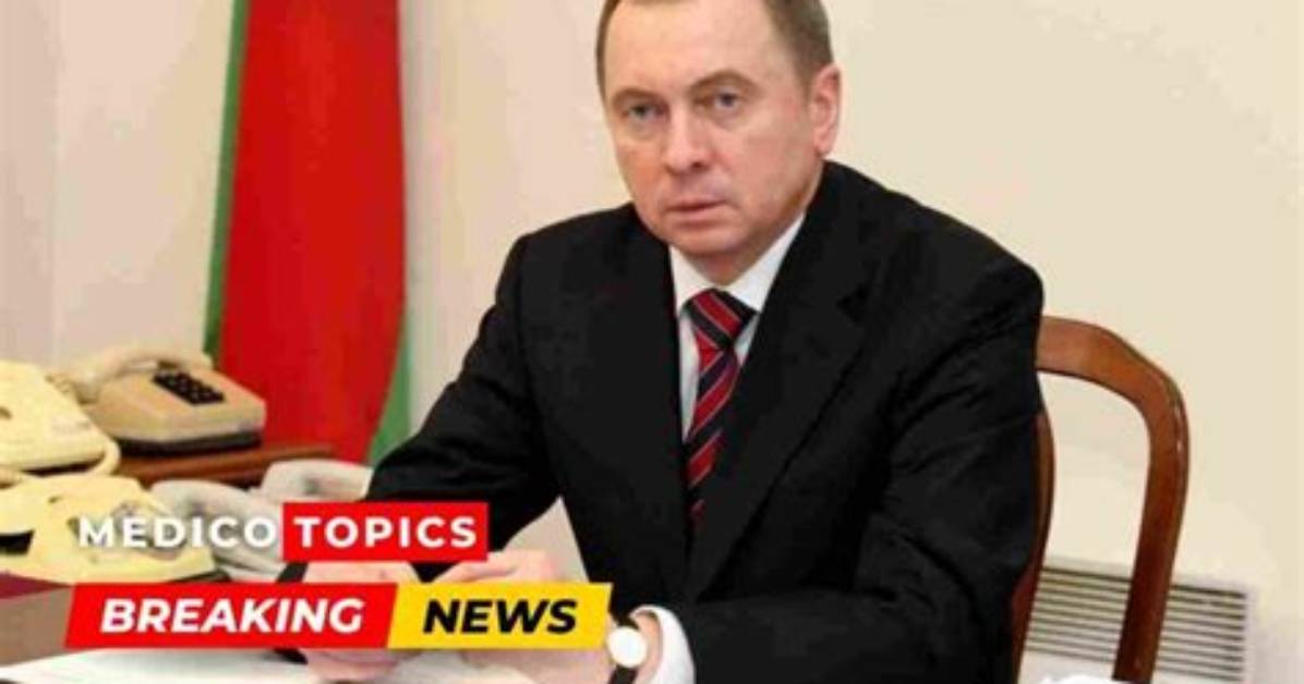 Vladimir Makei Cause of Death, How Did Vladimir Makei Die?