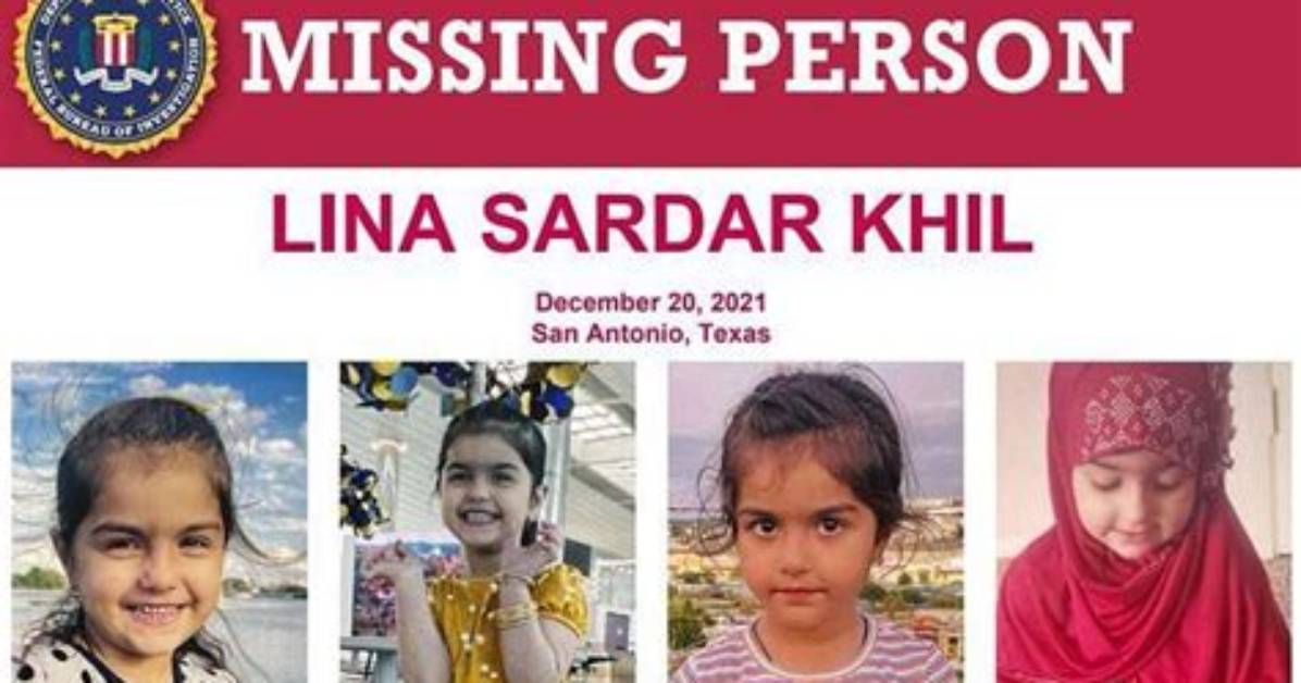 What Happened to Lina Sardar Khil? Officials Release New Footage as Search for 4-Year-Old Continues After One Year of Disappearance