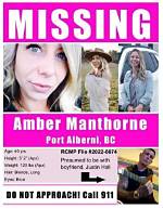 What Happened to Missing Amber Manthorne? Is the Port Alberni Woman Found?
