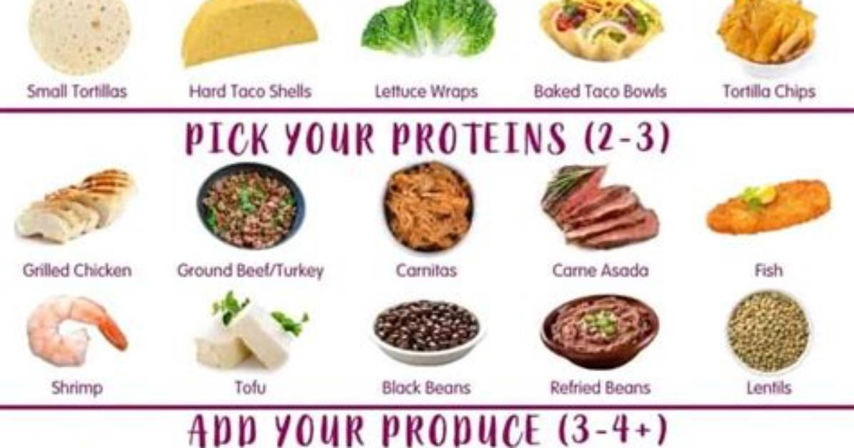 Which Food Items Are Available in Taco Bell’s Meal for 2 and Meal for 4 Deals?