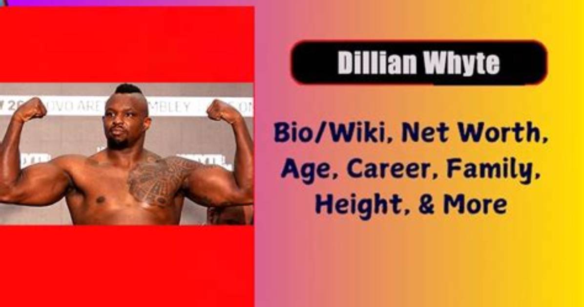 Who Was the Boxer Dillian Whyte Born to? Meet His Parents and Family Members