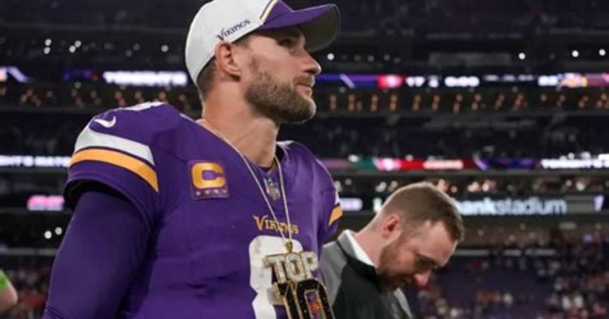 Why Is Kirk Cousins Not Playing? Who Is Kirk Cousins?