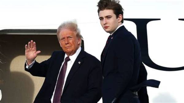 Why Is Trump's Son Barron Always So Miserable?