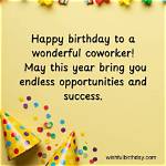 Wish Your Coworker a Happy Birthday with Our Heartfelt Messages