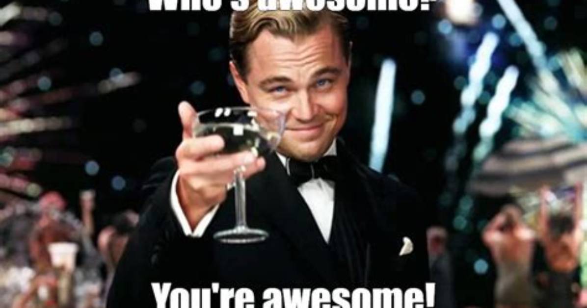 You’re Awesome Meme: a Celebration of Positivity and Humor